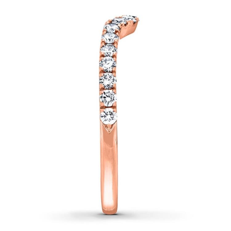 Neil Lane Wedding Band 3/8 ct tw Diamonds 14K Rose Gold