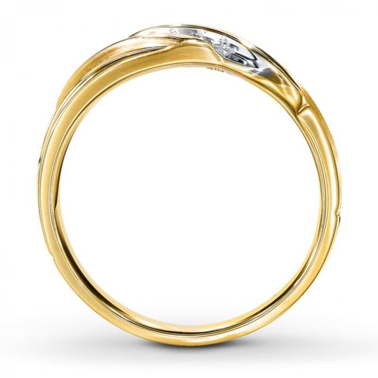 Previously Owned Band 1/4 ct tw Diamonds 10K Yellow Gold