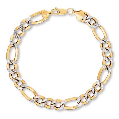 Mens Bracelet 10K Yellow Gold