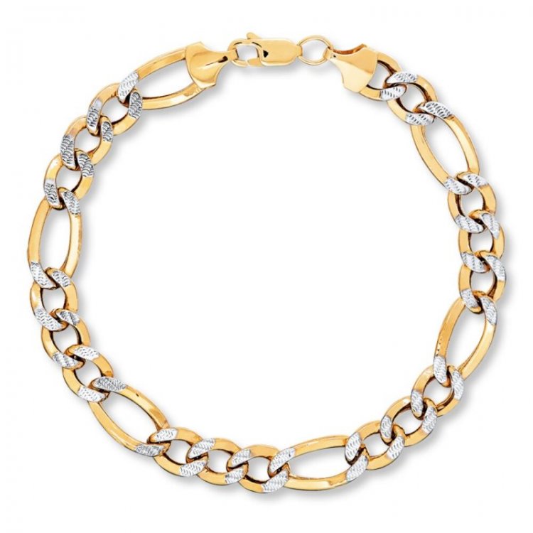 Mens Bracelet 10K Yellow Gold