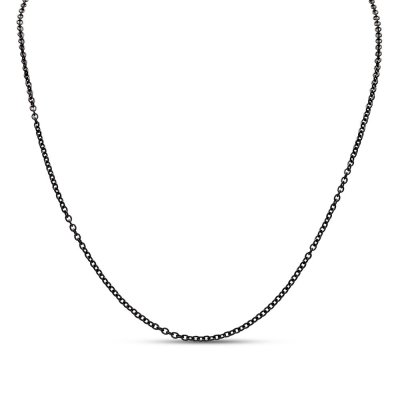 Cable Chain Necklace Stainless Steel 18