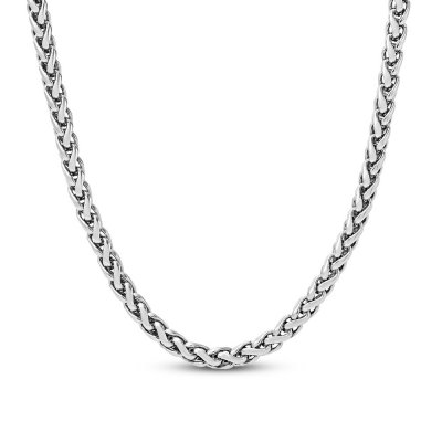 Spiga Chain Sterling Silver 24