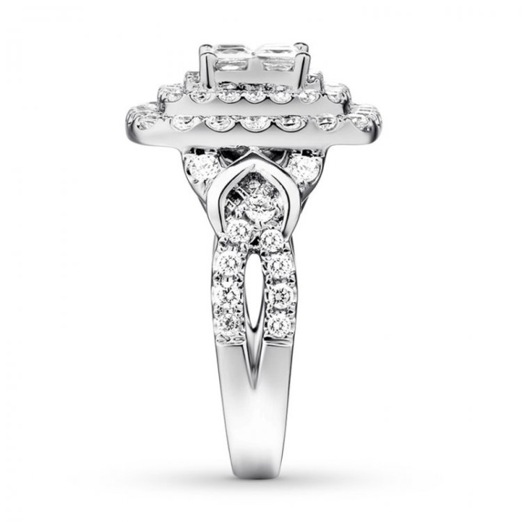 Diamond Engagement Ring 1-3/4 ct tw 14K White Gold