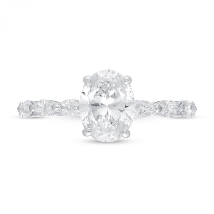 Neil Lane Premiere Diamond Engagement Ring 2 ct tw 14K White Gold