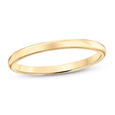 Wedding Band 10K Yellow Gold 2mm