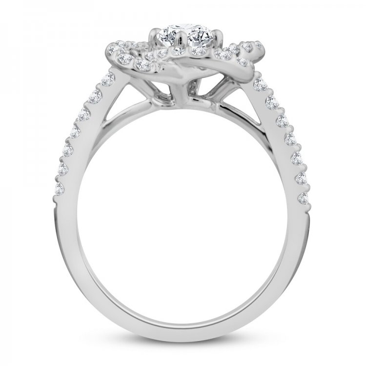 Center of Me Diamond Ring 1 ct tw 14K White Gold