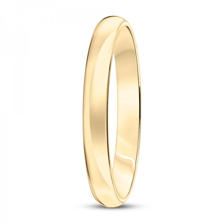 Wedding Band 10K Yellow Gold 3mm