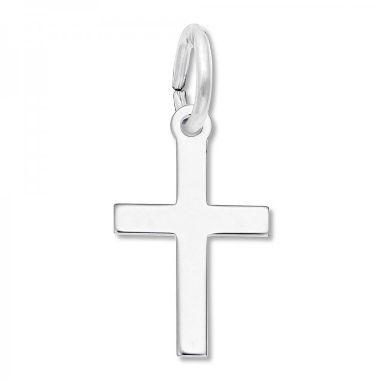 Cross Charm Sterling Silver