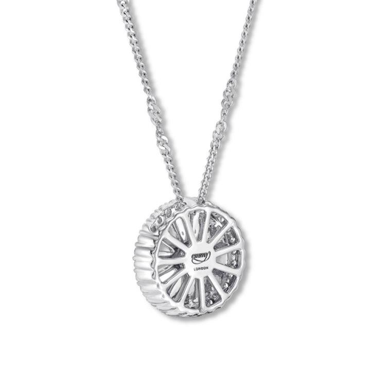 Emmy London Diamond Necklace 1/2 ct tw 10K White Gold