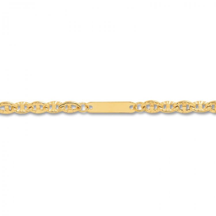 10K Yellow Gold Anklet 9