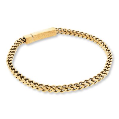 Mens Foxtail Chain Bracelet 9 Length