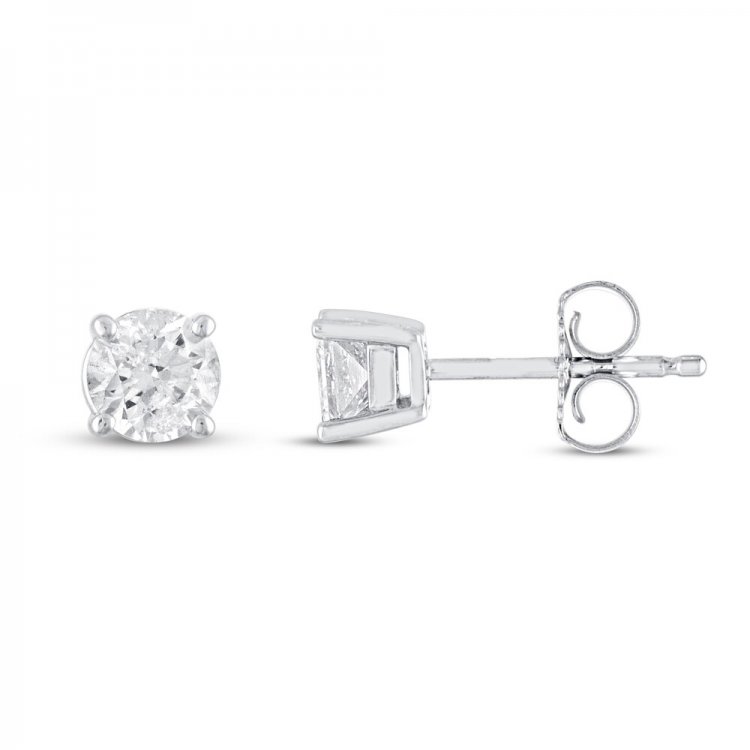 Diamond Boxed Set 1/2 ct tw Sterling Silver