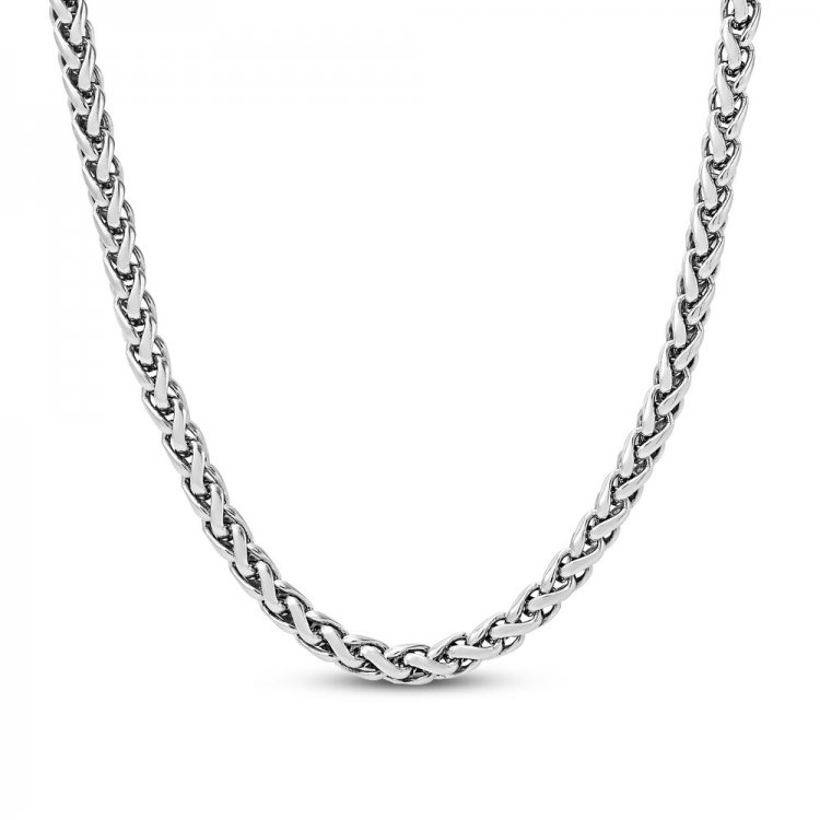 Spiga Chain Sterling Silver 24