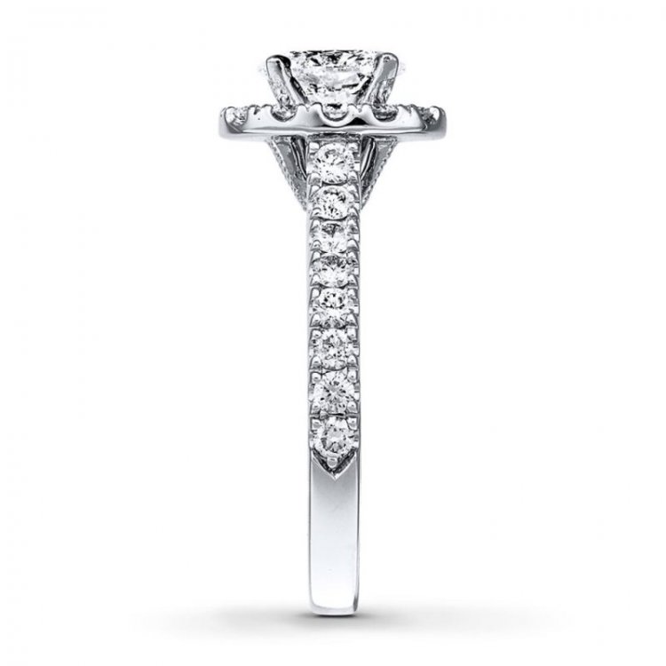 Neil Lane Engagement Ring 1-1/2 ct tw Diamonds 14K White Gold