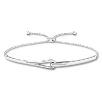 Love + Be Loved Bolo Bracelet Sterling Silver