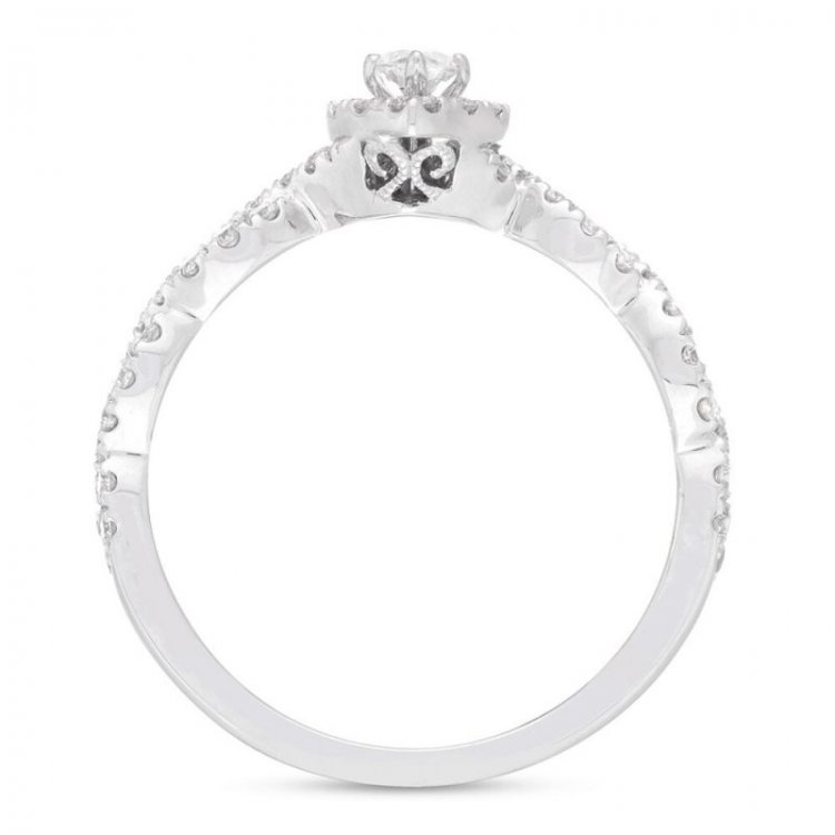 Neil Lane Diamond Engagement Ring 7/8 ct tw 14K White Gold