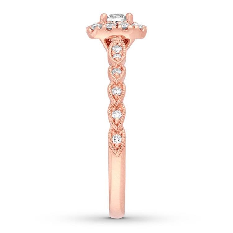 Neil Lane Engagement Ring 5/8 ct tw Diamonds 14K Rose Gold