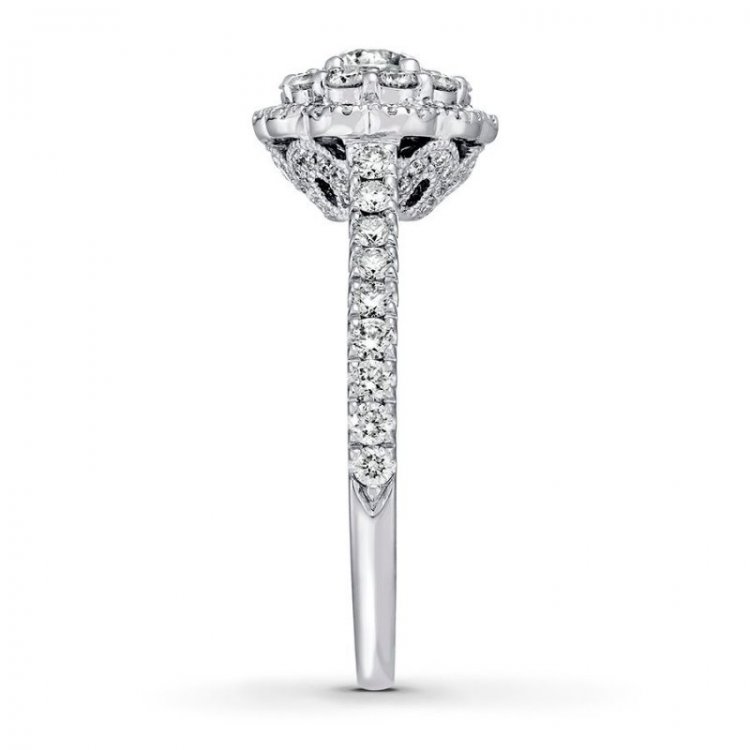 Neil Lane Engagement Ring 1 ct tw Diamonds 14K White Gold