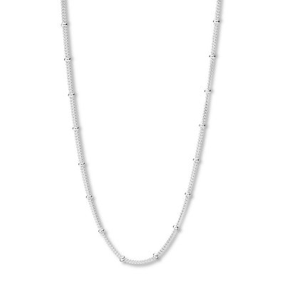 PANDORA 27.6" Chain Beaded Sterling Silver