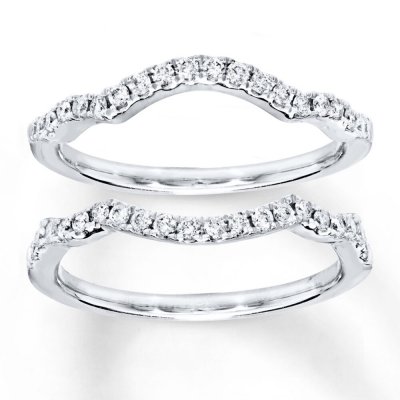 Diamond Wedding Band 3/8 ct tw 14K White Gold