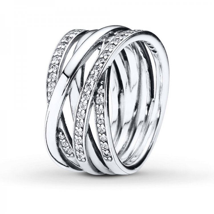 PANDORA Ring Entwined Sterling Silver