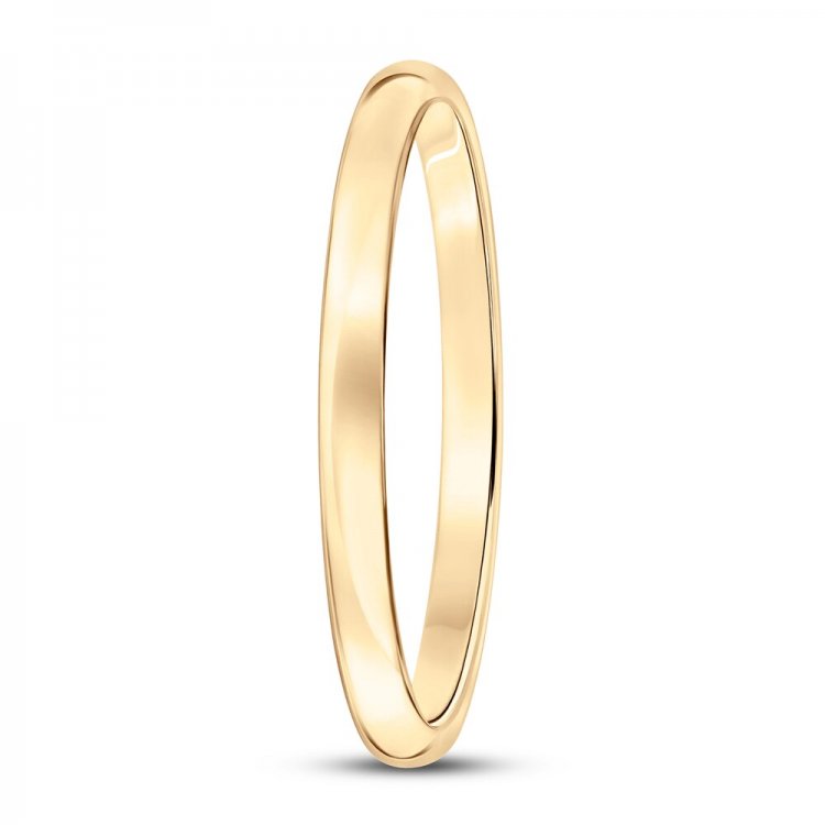 Wedding Band 10K Yellow Gold 2mm