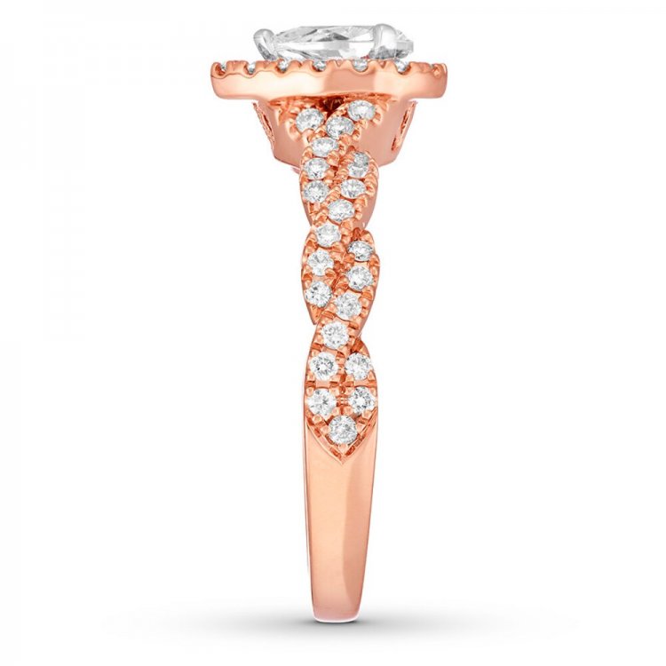 Neil Lane Engagement Ring 3/4 ct tw Diamonds 14K Rose Gold