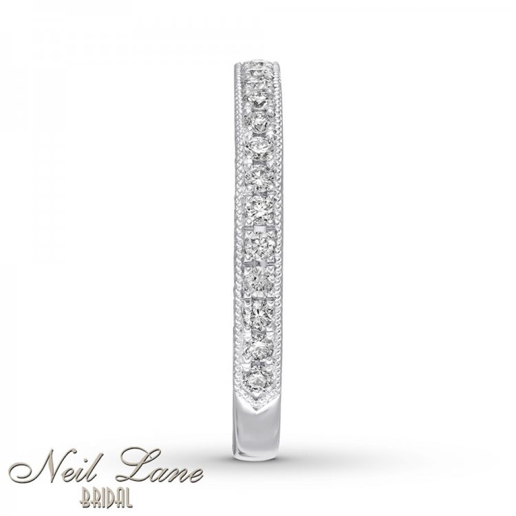 Neil Lane Bridal Wedding Band 1/3 ct tw Diamonds 14K White Gold