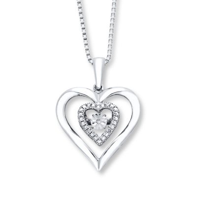 Unstoppable Love Heart Necklace Sterling Silver