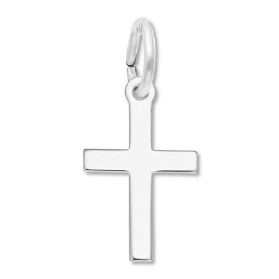 Cross Charm Sterling Silver